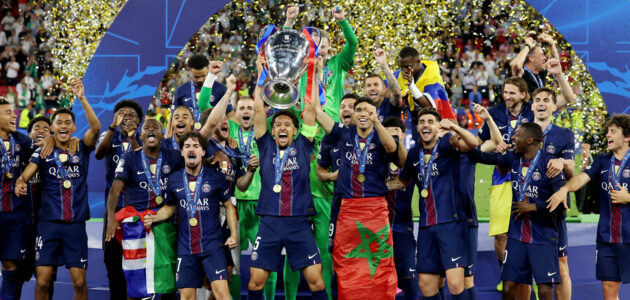باريس سان جيرمان يحقق دوري أبطال أوروبا